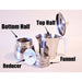 Giannini TUA - 3 Cup Stainless Steel  Reducer and Funnel USA