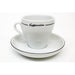 Armand Lebel Cappuccino 12 Piece Cup & Saucer Set - Tall Line Design-Espresso Machines-us-consiglios-kitchenware.com-Consiglio's Kitchenware-USA