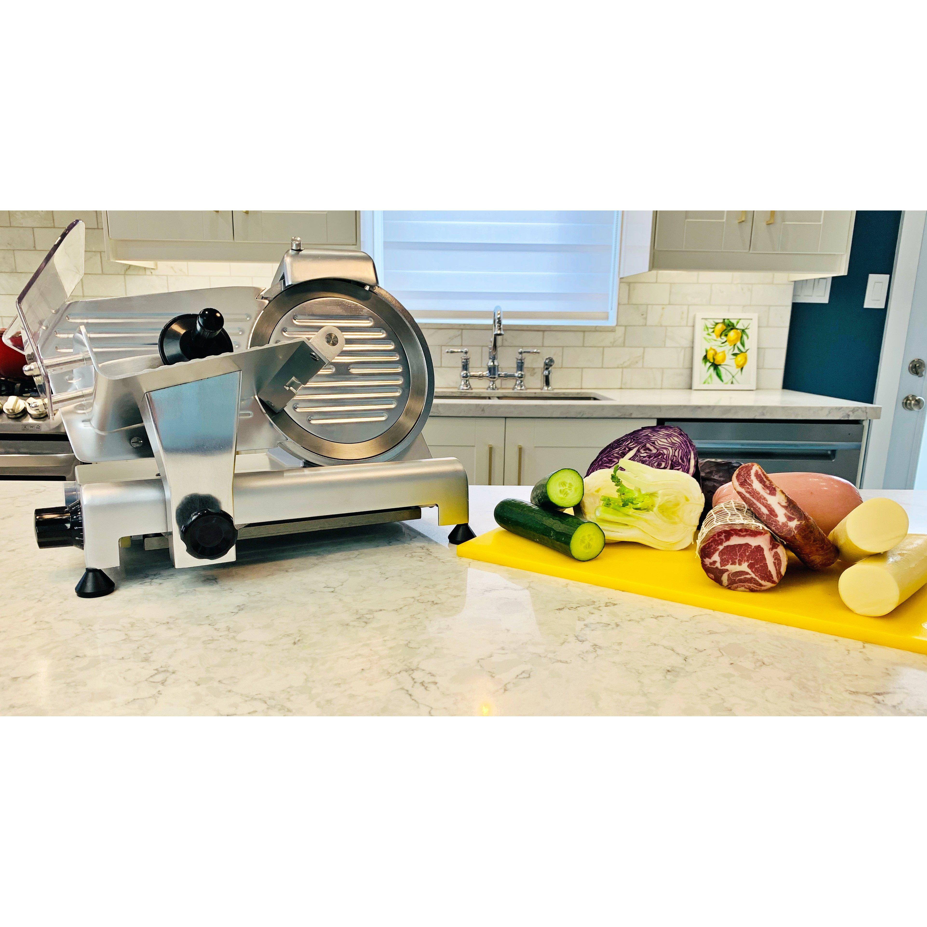 195ES - 7" Blade / .20HP  Professional Semi Automatic Meat Slicer Meat Vegetables and Cheese USA