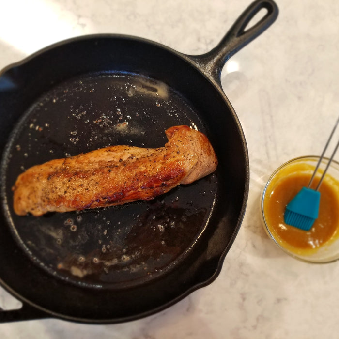 Brown Sugar and Mustard Glazed Pork Tenderloin