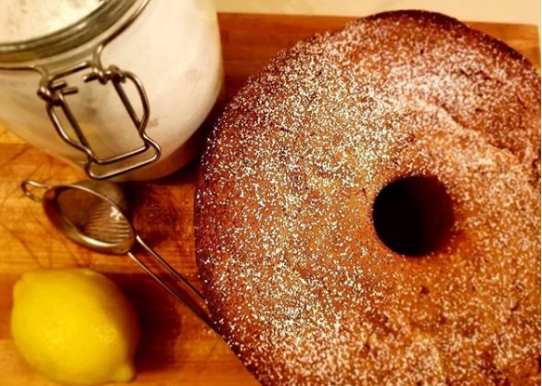 Lemon Sponge Cake ‘Pan di Spagna’- USA