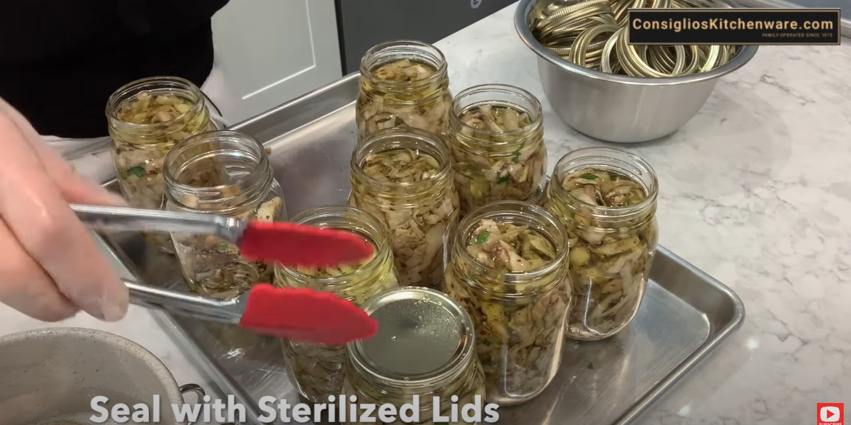 Eggplant Jardiniere Using a Torchietto (Vegetable Press