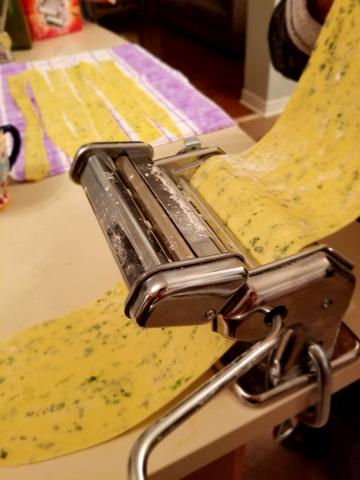 Herb Pasta with Bacon, Shallots and Mushroom Recipe - USA