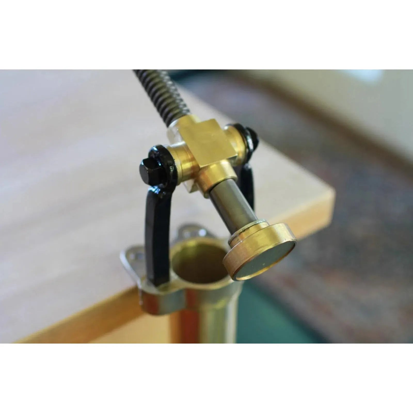 Bottene Bigolaro Premium Hand Pasta Extruder with Rigatoni and Spaghetti 2.5 mm Brass Dies Made in Italy Table Clamp