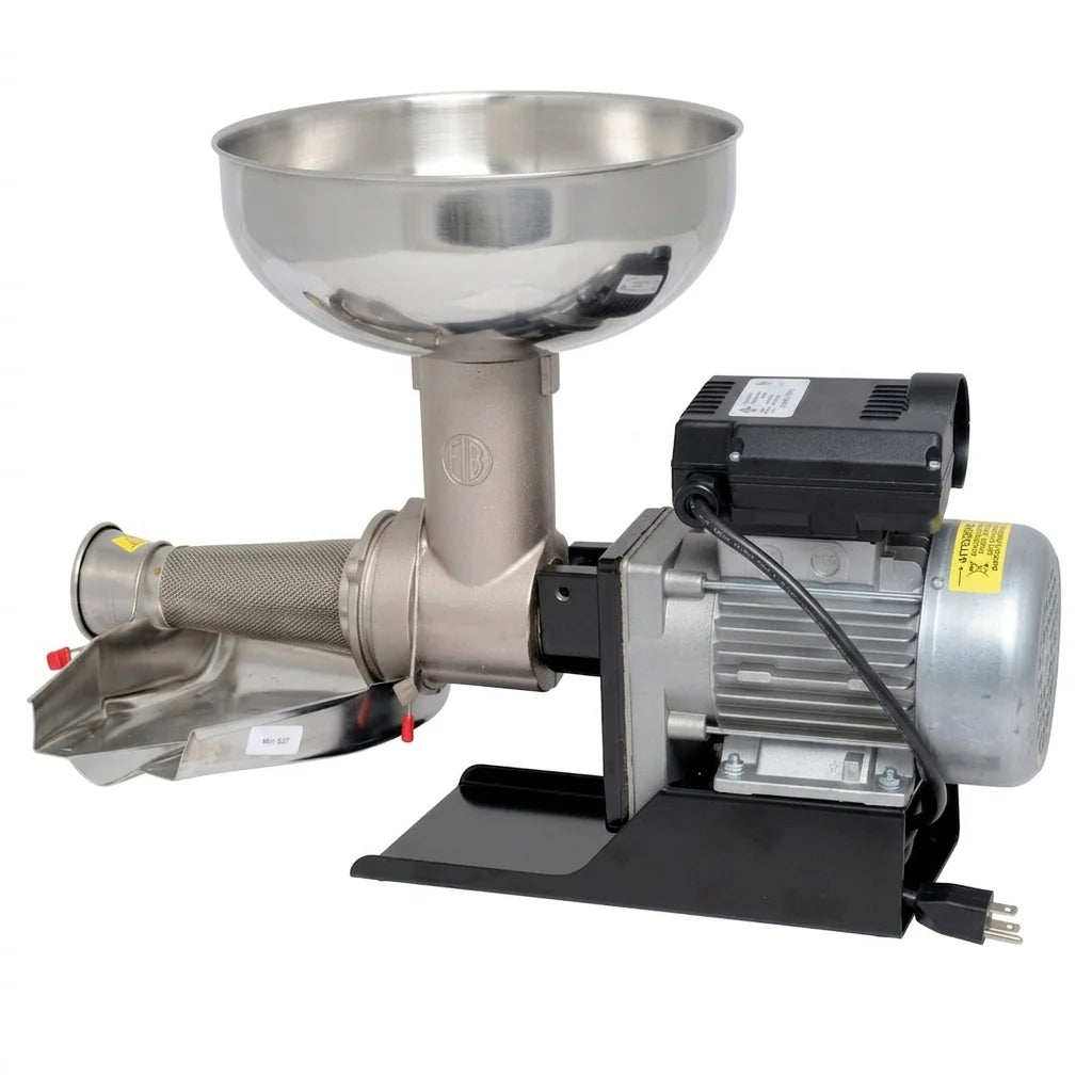 Fabio Leonardi MR0 1/2 HP SP3 Tomato Machine - Made in Italy Tomato Squeezing Machine USA