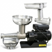 Fabio Leonardi MR10 Latest Upgraded  SP5 Tomato Machine + #22 Meat Grinder Attachment Combo