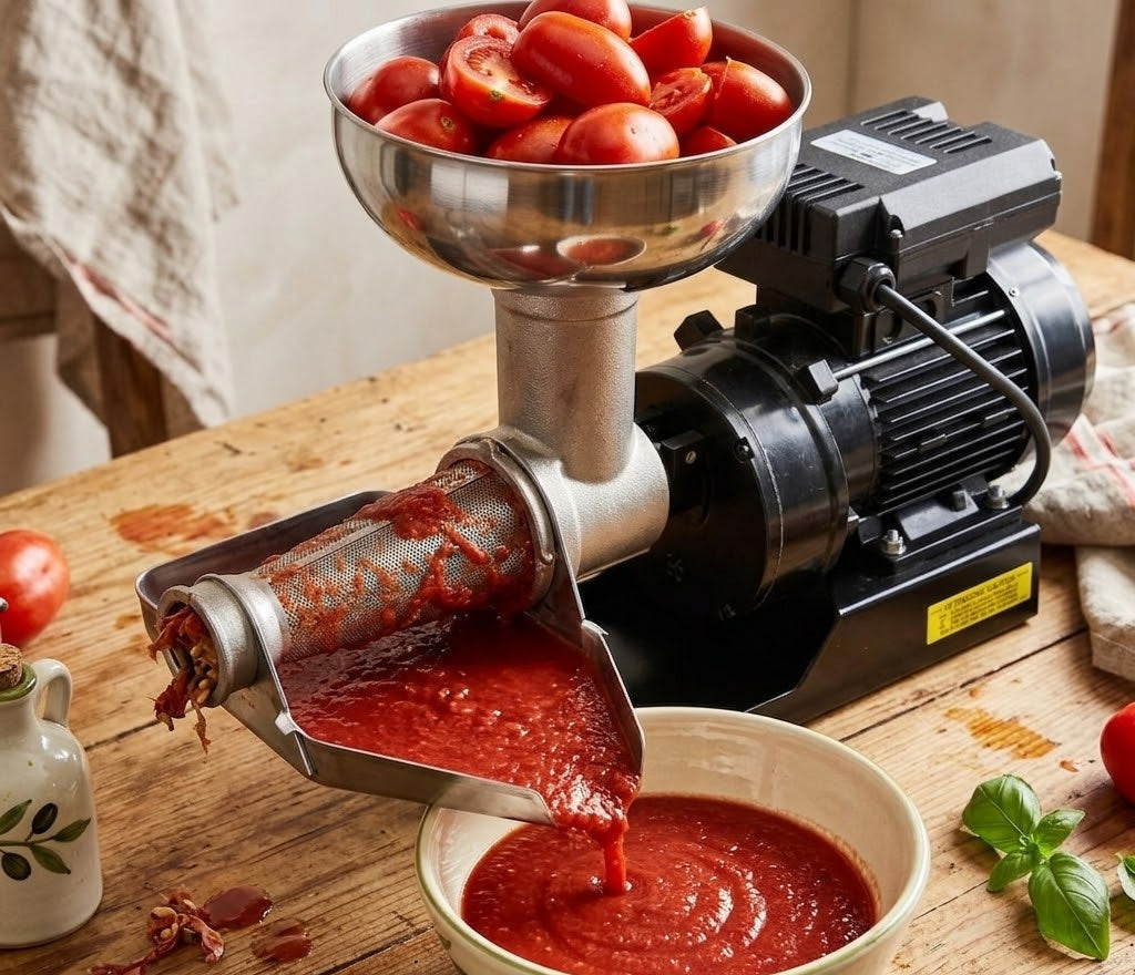 Fabio Leonardi Mr10 Latest Version USA Model, making sauce. 