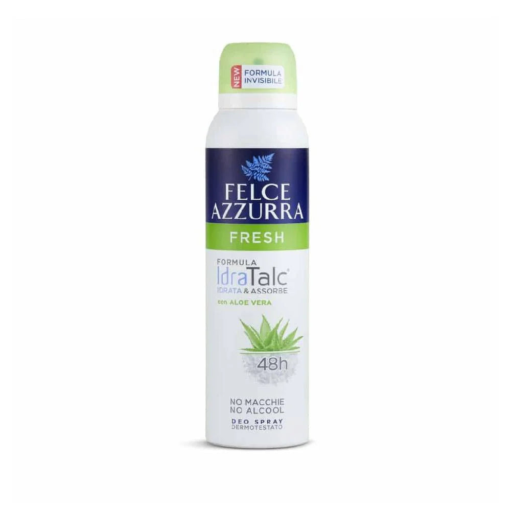 Felce Azzura Skin Care Deodorant Spray - Fresh Aloe Vera 48h