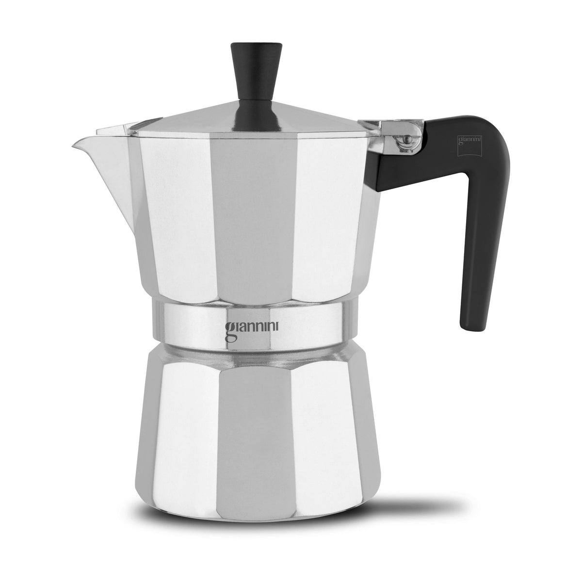 Giannini Nina Aluminum 3 Cup Espresso Maker — Consiglio's Kitchenware