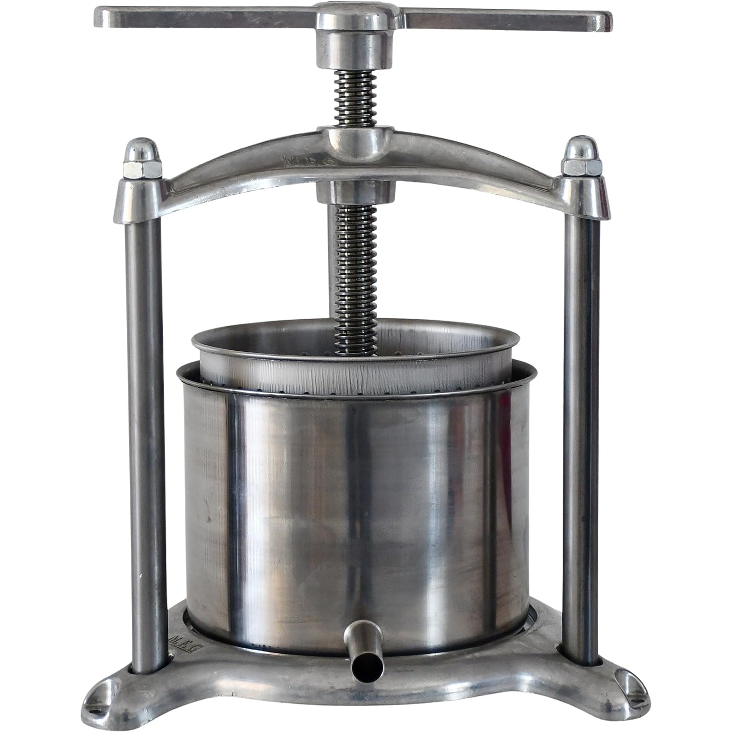 Large Professional Heavy Duty Vegetable Press - Torchietto Made in Italy With Newly Upgraded Posts and Crank