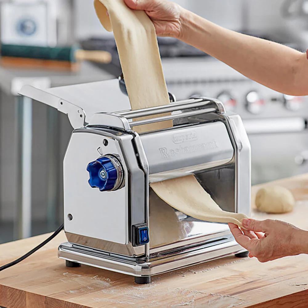 Imperia RMN220 Electric Pasta Maker Latest Model With 8.66" Wide Rollers - Made in Italy