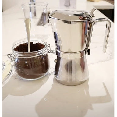Giannina 6 Cup Espresso Maker Restyled Version 