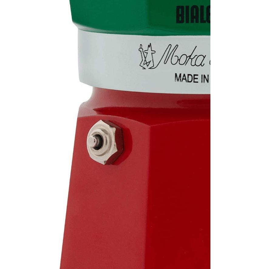 Tricolor Bialetti 1 Cup Stobetop Espresso Maker