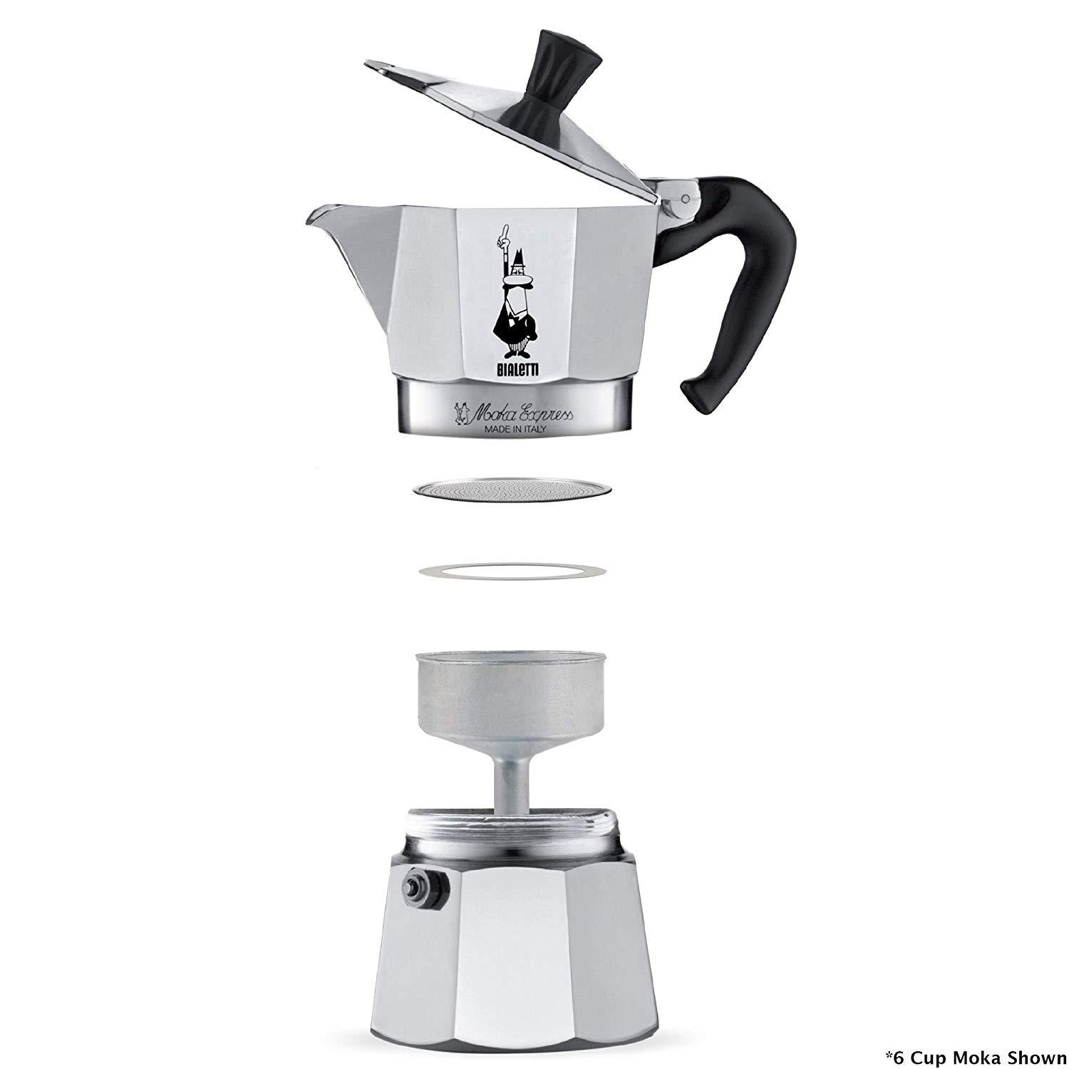 Bialetti Cup Stovetop Espresso Maker Aluminum — Consiglio's