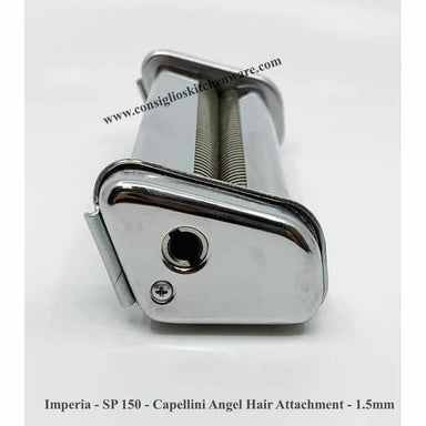 CucinaPro Imperia Pasta Maker Machine Attachment - 150-01 Angel Hair -  Stainless Steel