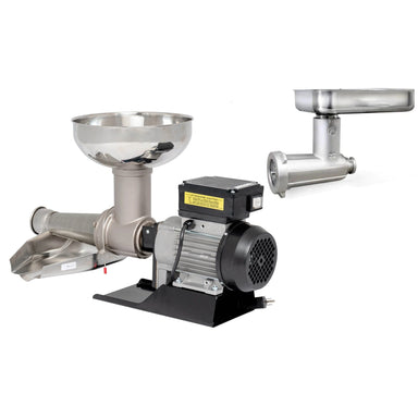 Reliable electric meat mincer in TC-22 size