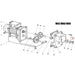 Fabio Leonardi  MR2/MR7/MR8 Screws for Front of Motor Flange (5 pieces) Diagram 