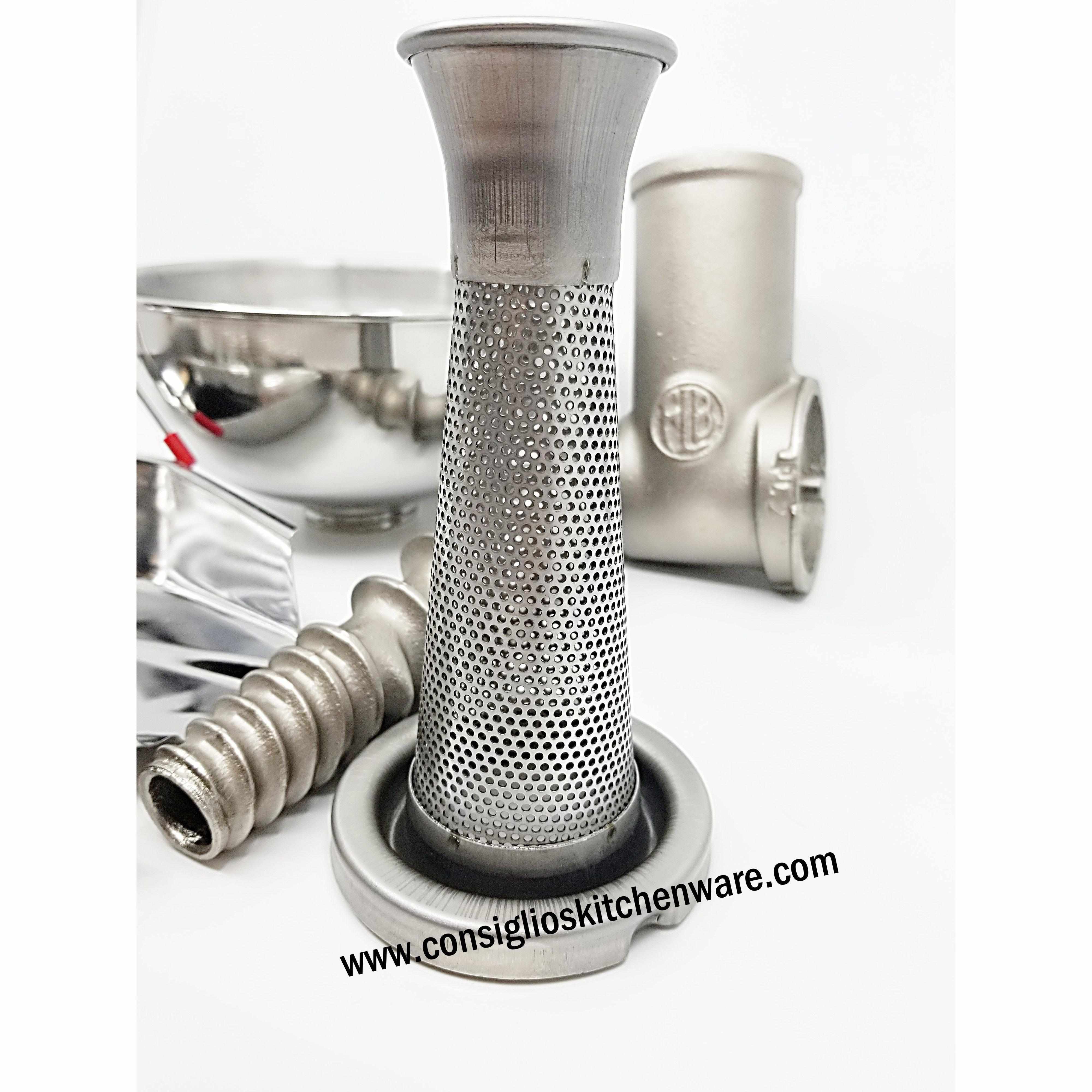 Fabio Leonardi Sp2 Niploy Tomato Milling Attachment Screen USA