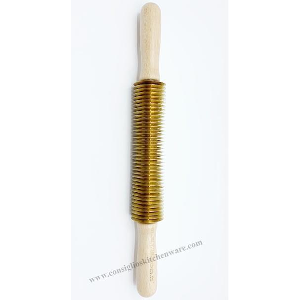 Brass Noodle Cutter Rolling Pin Adjustable USA