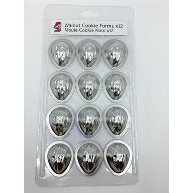 WALNUT MOLDS 12 PACK INDIVIDUAL Back View USA