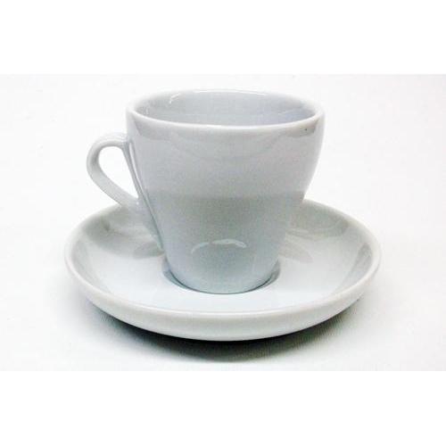 Armand Lebel Cappuccino 12 Piece Cup & Saucer Set - Plain White-Espresso Machines-us-consiglios-kitchenware.com-Consiglio's Kitchenware-USA