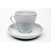 Armand Lebel Cappuccino 12 Piece Cup & Saucer Set - Plain White-Espresso Machines-us-consiglios-kitchenware.com-Consiglio's Kitchenware-USA