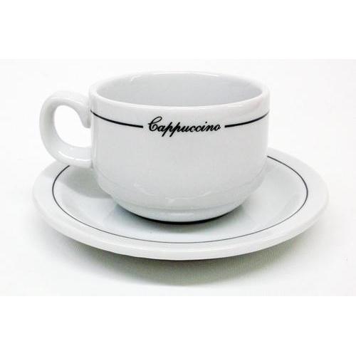 Armand Lebel Cappuccino 12 Piece Cup & Saucer Set - Short Line Design-Espresso Machines-us-consiglios-kitchenware.com-Consiglio's Kitchenware-USA