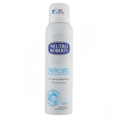 Neutro Roberts Deodorant Spray Delicato Zero Macchie (150mL)