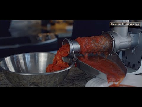 Fabio Leonardi The World's Best Tomato Milling & Meat Grinder Machines