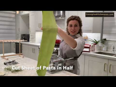 Spinach Pasta Dough Recipe