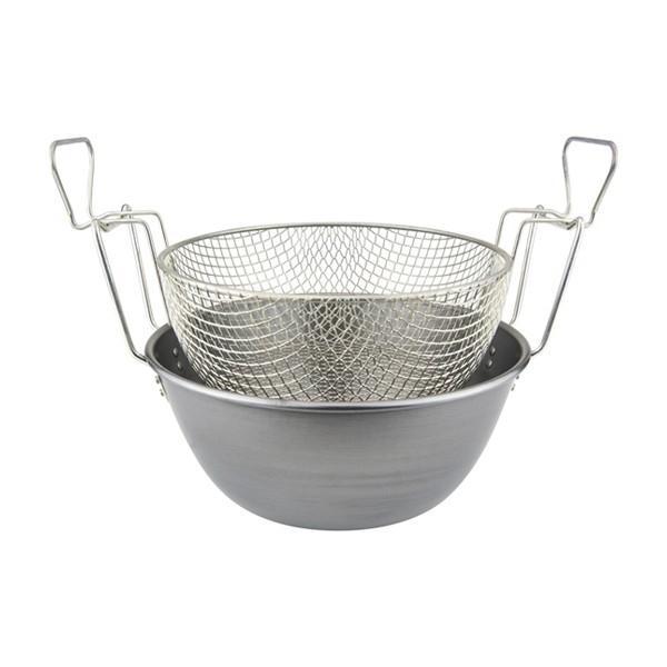 Ilsa Friggitrice 14" Stainless Steel Deep Fryer with Basket-Cookware-Ilsa-Consiglio's Kitchenware-USA