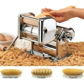 Qussse Machine à Pâtes Manuelle Cavatelli - Gnocchi, Spaghetti & Noodles - Idéal Maison & Restaurant